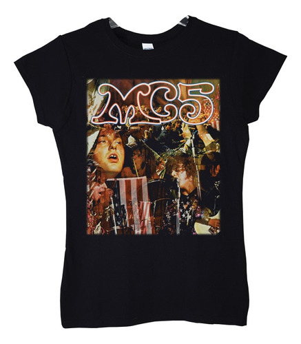 Polera Mujer Mc5 Kick Out The Jams Rock Abominatron