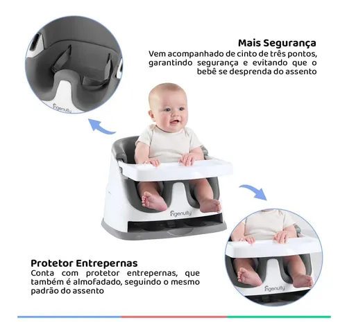 Ingenuity Baby Base 2 -in -1 Asiento Perrela Asiento De De