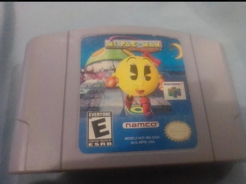 Ms Pacman Maze Madness Nintendo 64 N64 Pac Man