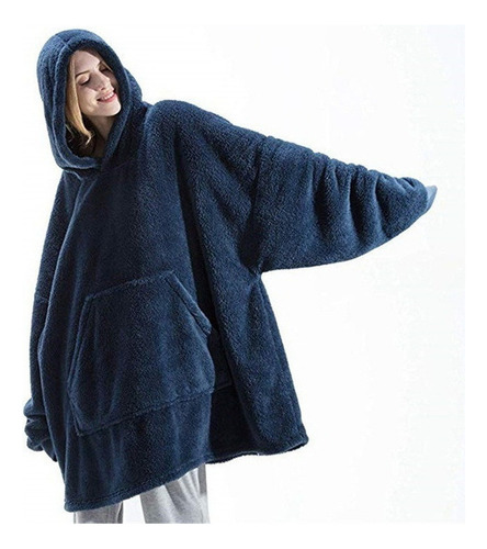 Sudadera Cobija Afelpada Calientita Suave Hoodie Capucha A