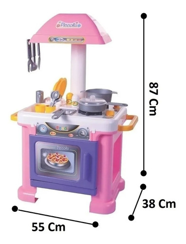 Cocina Piccola Nena Accesorios Rondi Picola Toys Palace