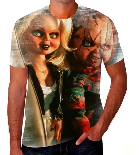 Camiseta Filme Chucky O boneco assassino - Personalizada