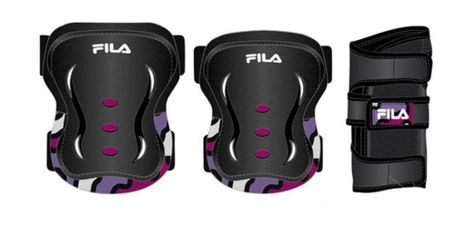 Conjunto De Proteção Infantil - Skates Girl - Fila - Tam Xp