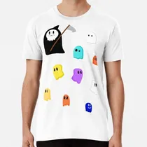 Comprar Remera Cute Grim Reaper Y Little Ghosts Cute, Halloween Cute