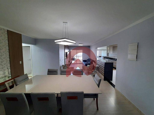Imagem 10 de 30 de Apartamento Com 3 Dormitórios À Venda, 154 M² Por R$ 1.050.000 - Vila Guilhermina - Praia Grande/sp - Ap3333