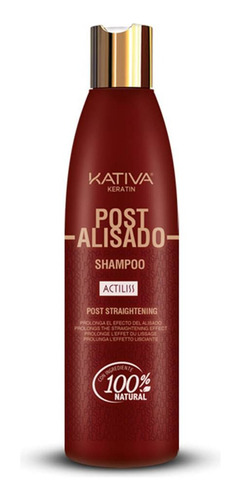 Shampoo Post Alisaso Kativa 250ml