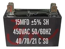 Comprar Capacitor De Marcha 15uf (mfd) Para Refrigeración Y Otros