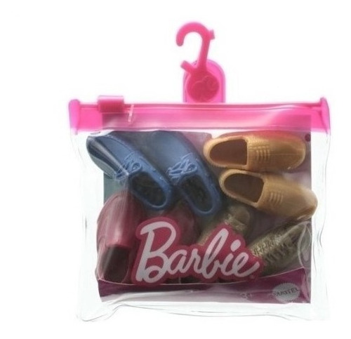 Imagem 2 de 4 de Ken Acessórios - Kit De 4 Pares Sapatos Ms