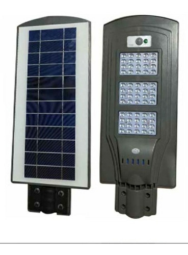 Lámpara Led 90w. Panel Solar Integrado, Fotocelda Y Sensor.