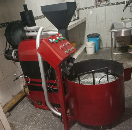 Máquina Tostadora De Café A Gas Para Uso Industrial.