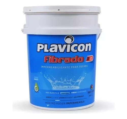 Membrana En Pasta Plavicon Fibrado 10kg - Colornet