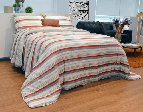 Imagem 2 de 2 de Jogo De Cama Queen 4 Peças Realce Premium Camburi