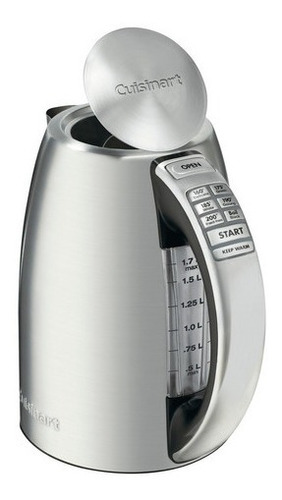 Imagen 3 de 3 de Tetera Eléctrica Programable Cpk-17 Cuisinart Gris