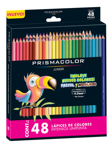 Set 48 Lapices De Color Prismacolor Jr. Colores Surtidos