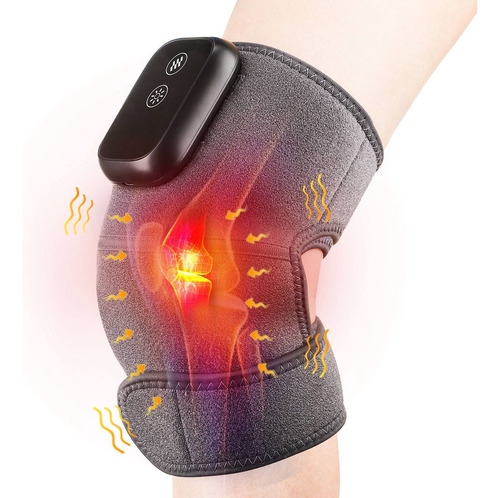 Masajeador Ajustable Wrap Brace Cramps Con Luz Inalámbrica