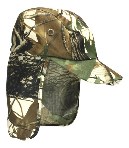 Imagen 3 de 4 de Gorro Legionario Tapa Nuca Nylon Secado Rápido Camuflado