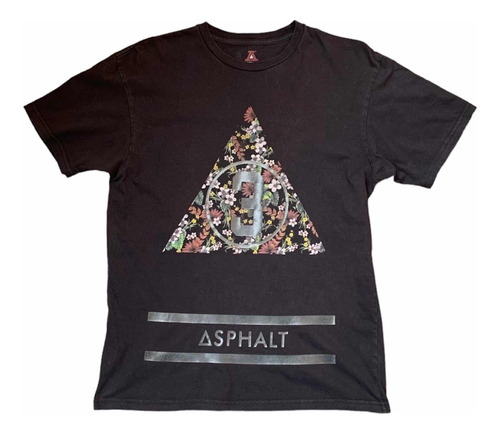 Playera Asphalt Yatch Club Talla L 3 Floral Streetwear Skate