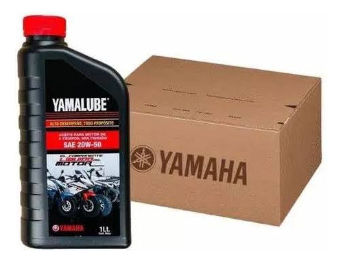 Aceite Yamalube 4 Tiempos Caja/12 Piezas
