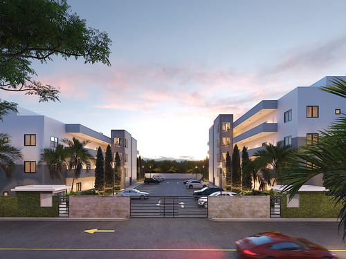 Apartamento De 2 Y 3 Habitaciones En Venta En Punta Cana, Con Piscina Y Ascensor