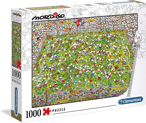 Puzzle 1000 Pz El Partido Mordillo - Clementoni 39537