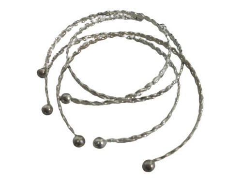 Pulseras Metal. Punto Equilibrio Set 4 