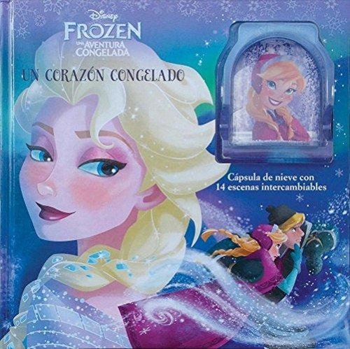 Un Corazon Congelado - Frozen - Libro Con Capsula