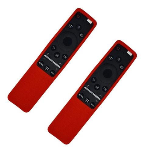 Imagen 3 de 6 de Control Samsung Smart Tv Original Con Voz + Funda D Silicona