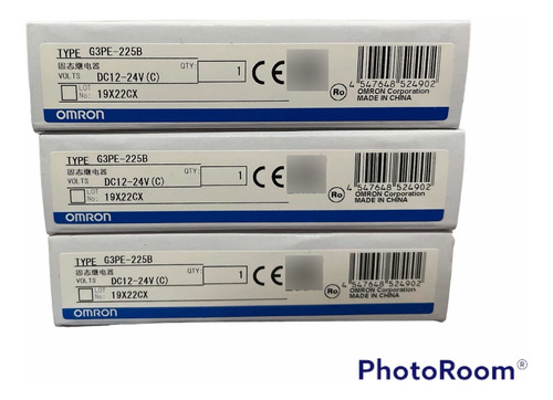 Omron G3pe-225b-dc12-24 Solís State Relay