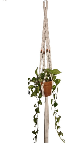 Portamaceta Colgante Macrame (sin Maceta, Sin Planta)