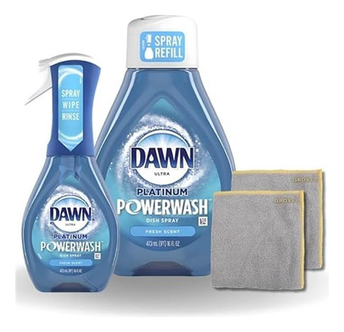 Dawn Powerwash Spray + Paquete De Recambio - Dawn Platinum D