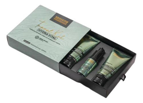 Kit Travel En Caja Hydra Vital Shampoo + Aco + Locion 