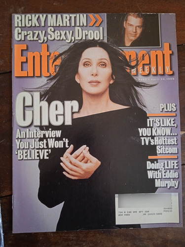 Revista Entertainment Y Next Con Cher