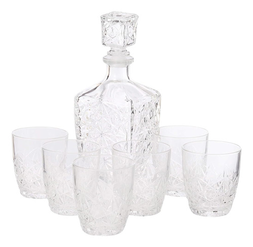 Bormioli Rocco Dedalo Decantador De Vaso 800ml 6 Vasos 260ml