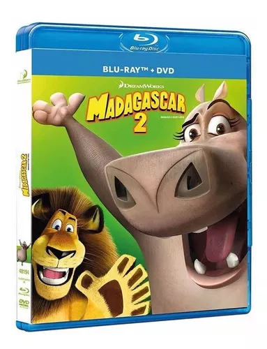 Madagascar 2 Escape De África Película Bluray + Dvd