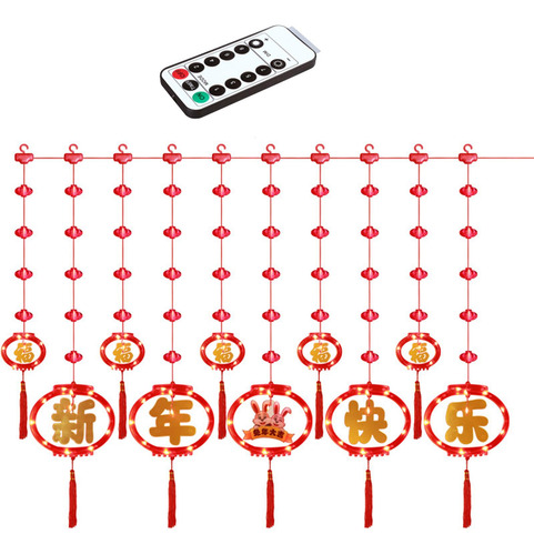 Luz De Chinês Com Controle Remoto Para Pendurar Estilo B