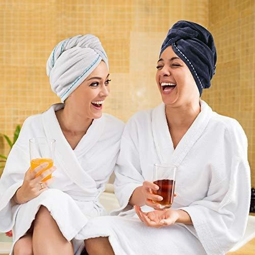 Toalla De Microfibra Etzion Para Cabello Rizado, Paquete De