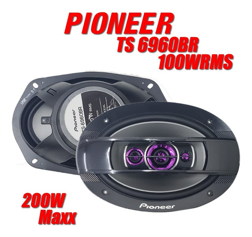 Caixa Trio Goiano Pioneer 12'' 700w Saveiro Pick-up G2 G3 G4