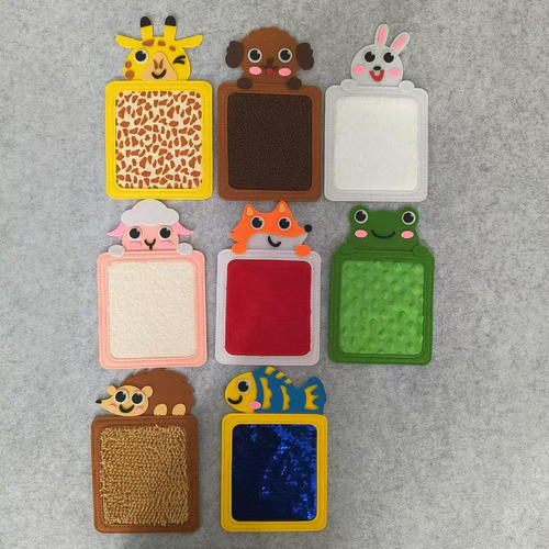 8x Tapetes Sensoriais, Tema Animal, Desenho Animado