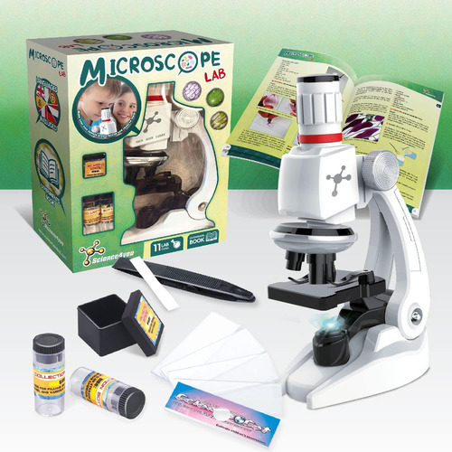 Science4you Microscope Lab - Kids´ Microscope Kit For