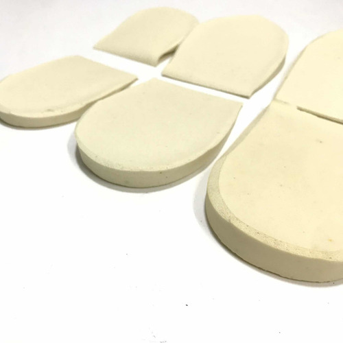 Imagen 3 de 5 de Taloneras De Latex 65/0 X 5 Pares. Linea Pie P/calzado 42/47