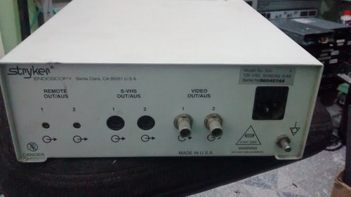 Stryker Endoscopy Câmera Vídeo 596 Unit Control Ch1p (ch1p)