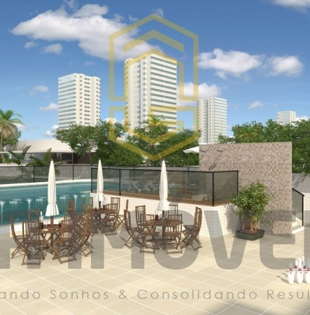Imagem 2 de 4 de Pré-lançamento Na Jatiúca 2 Quartos Sendo 1 Suíte Varanda E Área De Lazer Completa Só 345 Mil!!! - 161