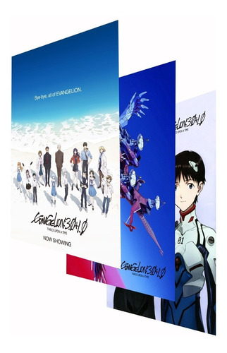 Evangelion - Set De 10 Poster