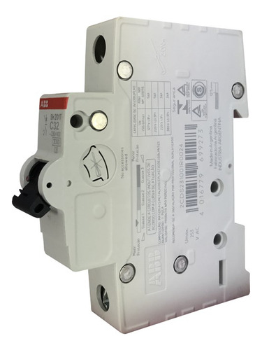Minidisyuntor monopolar - Curve C 32a - Sh201 T-c32