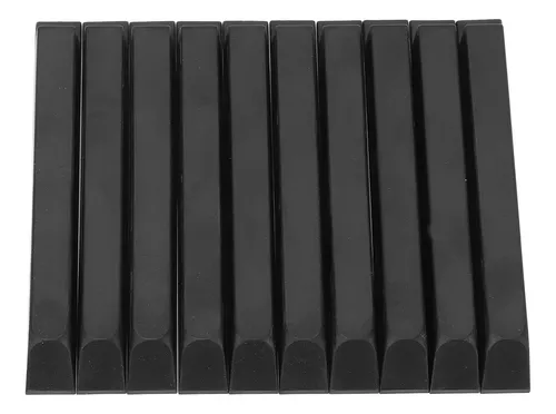 Teclas De Piano De Plástico Abs Con Textura, 10 Unidades, Co