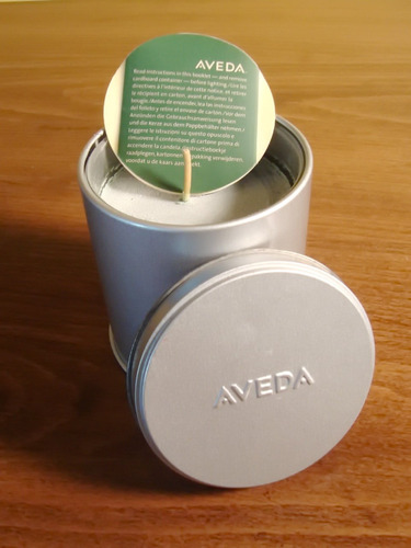 Aveda Vela Aromatica Pura Menta Romero The Glow Of Vintage