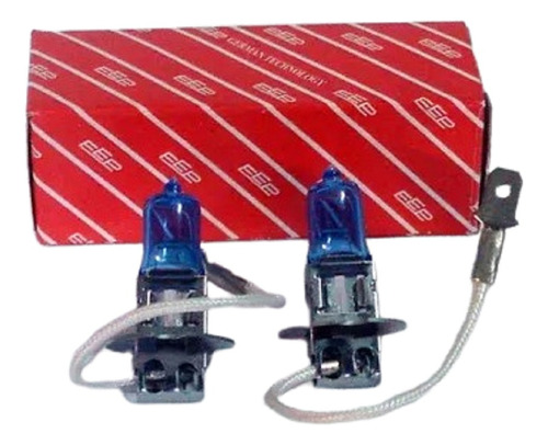 Lamparas Halogenas X 2  H3 12v 55w Azul 30%gas Xenon