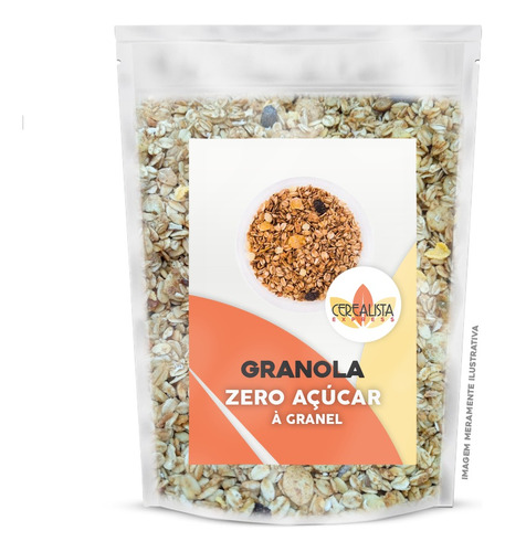 Granola Sem Açúcar 1kg - Low Carb - Qualidade Premium