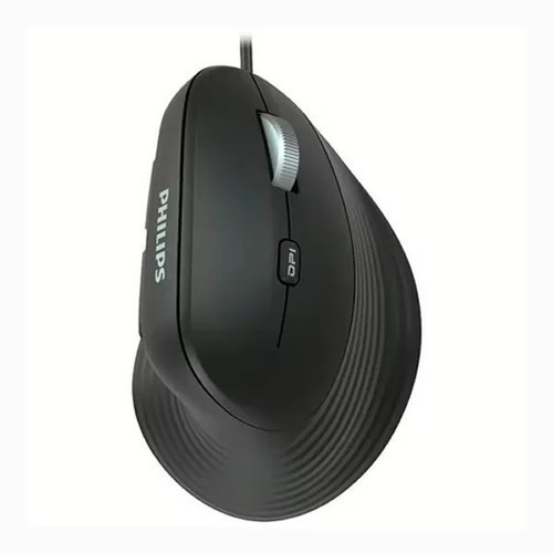 Imagen 1 de 7 de Mouse Vertical Philips M464 Cable Usb 6400dpi Pc Notebook