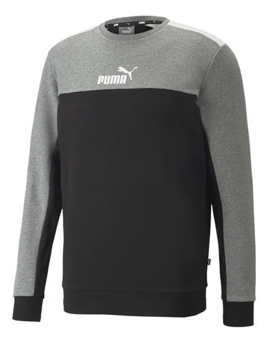 Sudadera Puma Ess + Block Crew Para Hombre 847427-01